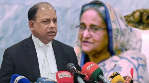 শেখ হাসিনার দেশে ফিরে সরাসরি আত্মসমর্পণের কোনো সুযোগ নেই: চিফ প্রসিকিউটর