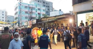 আমির হামজার গাড়িতে হামলা, ধাওয়া-পালটাধাওয়া ও সংঘর্ষ