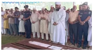সৌদি আরবে অগ্নিকাণ্ডে নিহত ৭ প্রবাসীর জানাজা হলো একসঙ্গে