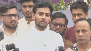 শেখ হাসিনাকে রাজনৈতিক বক্তব্য দিতে দিলে ধরে নেওয়া হবে ভারত ইন্ধন দিচ্ছে: আসিফ মাহমুদ