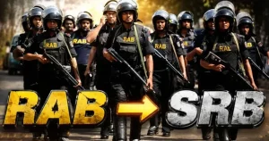র্যাব বিলুপ্ত হয়ে গঠন হচ্ছে এসআরবি, খসড়া অনুমোদন