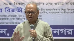 হাসিনার রাজনীতিতে ফেরার ইচ্ছা ‘মামার বাড়ির আবদার’: রিজভী