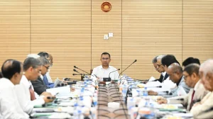 প্রধানমন্ত্রীর সভাপতিত্বে মন্ত্রিপরিষদের বৈঠক চলছে