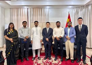 চীনা রাষ্ট্রদূতের সঙ্গে এনসিপির প্রতিনিধি দলের সাক্ষাৎ