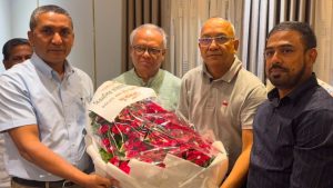 বিএনপির ভারপ্রাপ্ত মহাসচিবের সঙ্গে যুবদলের সভাপতি-সেক্রেটারির সাক্ষাৎ