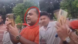 দিনভর নাটকীয়তা শেষে পুলিশ সদস্যকে থাপ্পড় দেওয়া সেই নয়ন গ্রেপ্তার