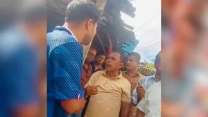 যুবদল নেতা পরিচয়ে ৫০ শতাংশ চাঁদা দাবি, পুলিশের সামনেই প্রকৌশলীকে মারধর