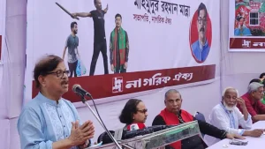 জুলাইয়ের স্বপ্ন এখনও বাস্তবায়ন হয়নি: মাহমুদুর রহমান মান্না