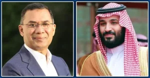 সৌদি যুবরাজকে প্রধানমন্ত্রী তারেক রহমানের চিঠি