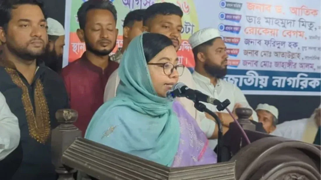 জুলাই ব্যবসা ও হাদি ব্যবসা চালু রাখতে হবে: মাহমুদা মিতু