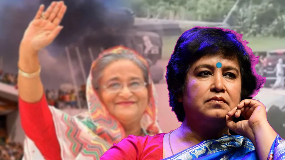 শেখ হাসিনাকে দেশে ফিরে আ. লীগকে নেতৃত্ব দেওয়ার আহ্বান মানবাধিকারকর্মী তসলিমার