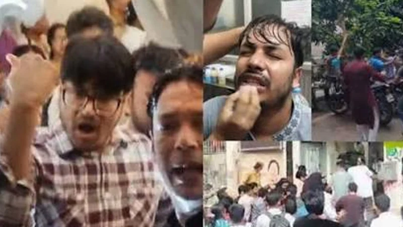 জকসু ভিপিকে মেরে ক্যাম্পাস ছাড়া করল ছাত্রদল