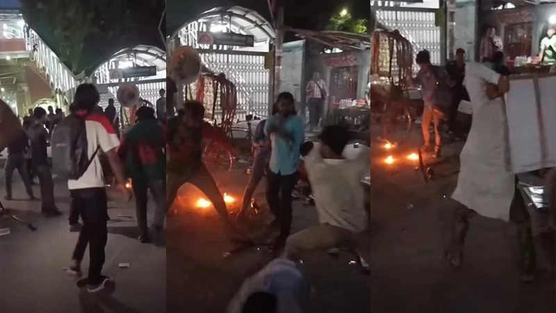 প্রেসক্লাবের সামনে দুই পক্ষের সংঘর্ষ, শান্তা ফারজানা হাসপাতালে অবরুদ্ধ