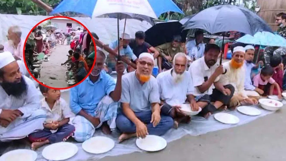 জীবিত অবস্থায় নিজের চল্লিশা দুই হাজার মানুষকে খাওয়ালেন ৭০ বছরের বৃদ্ধ
