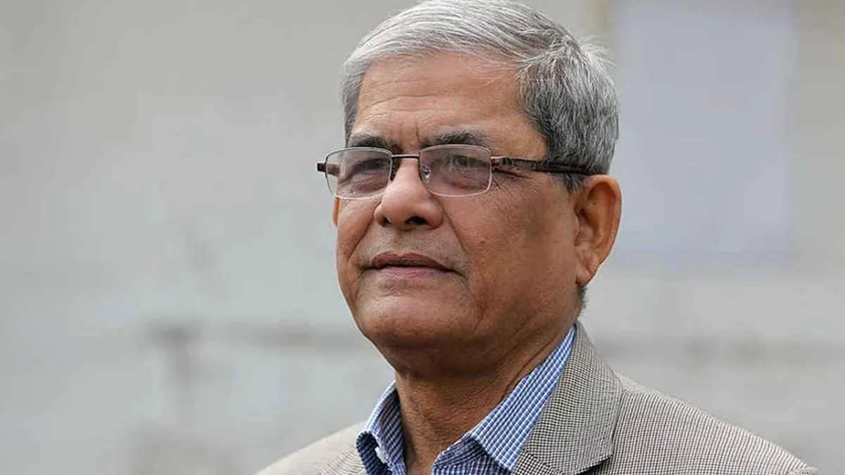 রাষ্ট্রপতি পদে বিএনপির মনোনীত প্রার্থী মির্জা ফখরুল