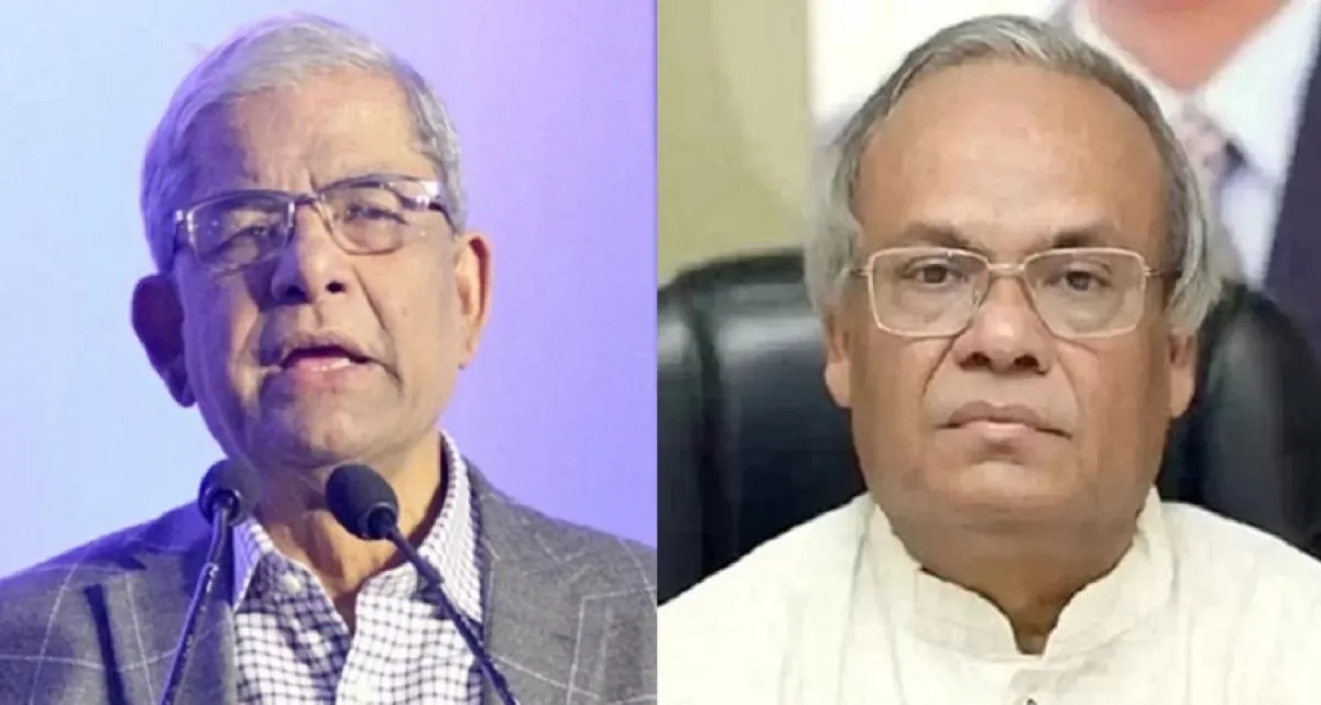 মির্জা ফখরুলের পদত্যাগ