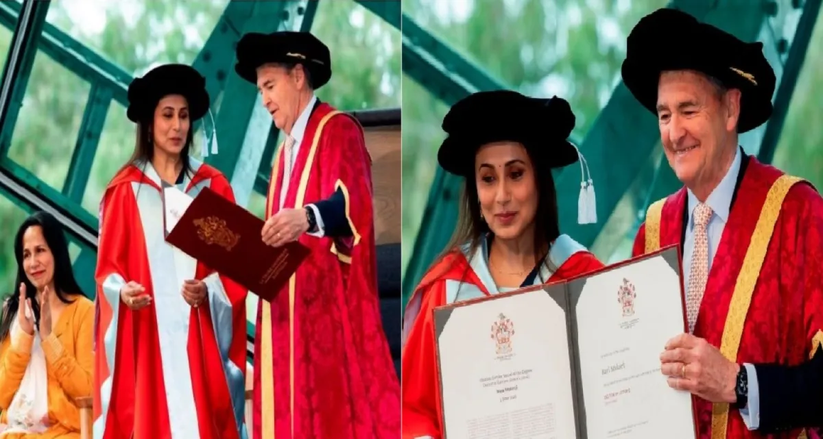 অস্ট্রেলিয়ার লা ট্রোব বিশ্ববিদ্যালয় থেকে রানি মুখার্জির ডক্টরেট ডিগ্রি লাভ
