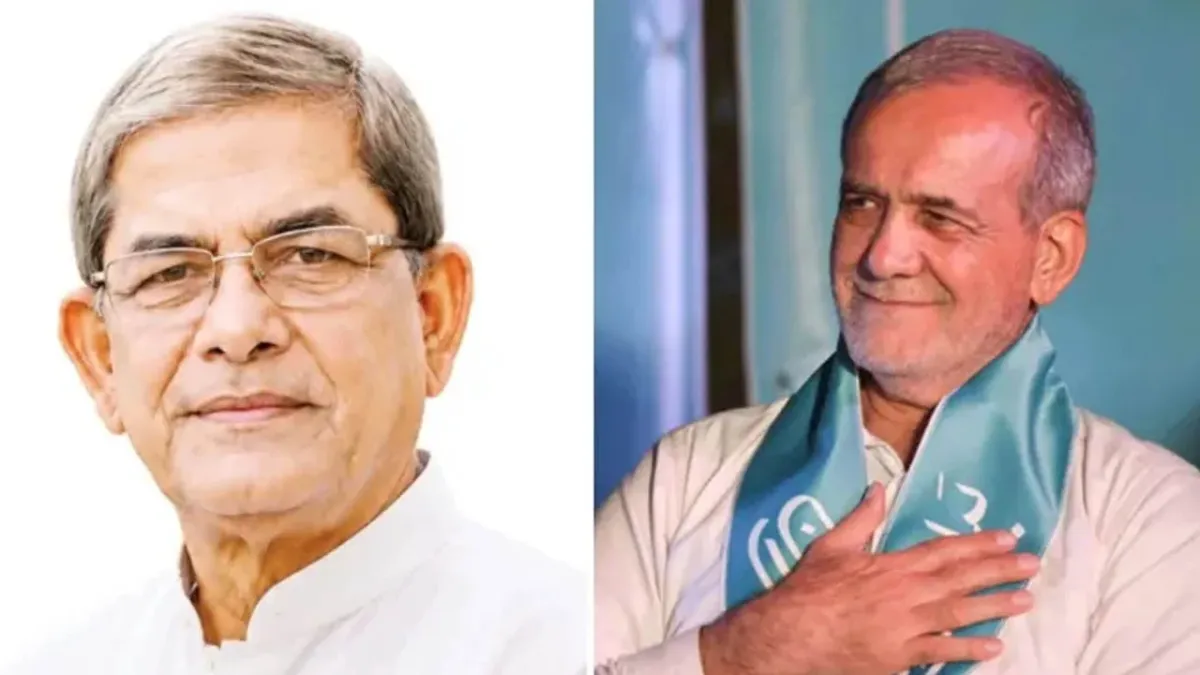 রাষ্ট্রপতি মির্জা ফখরুলকে ইরানের প্রেসিডেন্টের অভিনন্দন, সম্পর্ক গভীরে প্রস্তুত