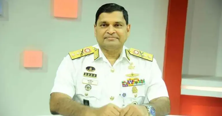 অ্যাডমিরাল পদে পদোন্নতি পেলেন নৌবাহিনী প্রধান
