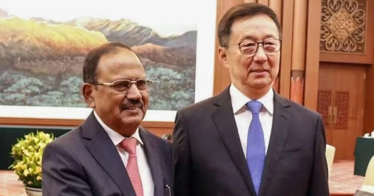 চীনের ভাইস প্রেসিডেন্টের সঙ্গে ভারতের নিরাপত্তা উপদেষ্টার বৈঠক
