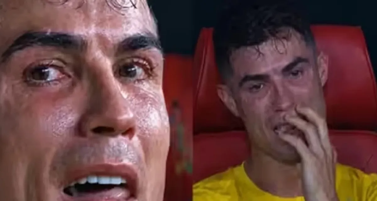 কান্নায় ভেঙে পড়েন পর্তুগিজ মহাতারকা রোনালদো