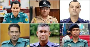 বরখাস্ত হলেন বিপ্লব, ইকবাল, সুদীপ, রুহানীসহ ৬ পুলিশ কর্মকর্তা