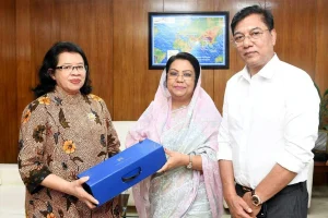 পর্যটনমন্ত্রীর সঙ্গে ইন্দোনেশিয়ার রাষ্ট্রদূতের সাক্ষাৎ, সম্পর্ক উন্নয়নে গুরুত্বারোপ