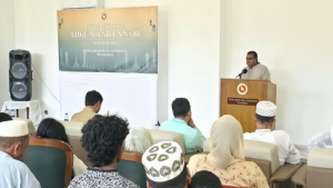 ‘মহানবী (সা.)-এর শিক্ষা মানুষকে শান্তির পথে পরিচালিত করে’
