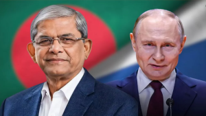 রাষ্ট্রপতি মির্জা ফখরুল ইসলামকে অভিনন্দন জানিয়েছেন রাশিয়ার প্রেসিডেন্ট পুতিন