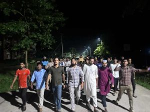সরকারি কর্মচারী নিয়োগে ভাইভা নম্বর বাড়ানোর প্রতিবাদে নোবিপ্রবিতে বিক্ষোভ
