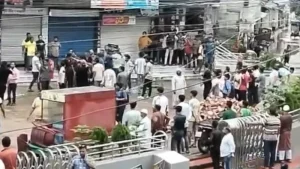 মুন্সীগঞ্জে বিএনপির প্রতিষ্ঠাবার্ষিকীতে দুই গ্রুপের সংঘর্ষে পুলিশসহ আহত ৫