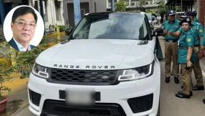ট্রাফিক আইন লঙ্ঘন, বিমানমন্ত্রীর গাড়িতে ট্রাফিক পুলিশের মামলা