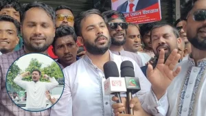 নাসীরুদ্দীন একটা পাগল উন্মাদ, আওয়ামী লীগের ‘পোষা কুকুর’: ছাত্রদল নেতা