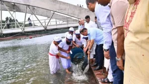 বিএনপির প্রতিষ্ঠাবার্ষিকীতে জিয়া উদ্যানের জলাশয়ে মৎস্য অবমুক্ত করলেন প্রধানমন্ত্রী