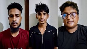 সকালে নিষিদ্ধ যুবলীগের ব্যানারে ঝটিকা মিছিল, রাতেই গ্রেপ্তার ৩