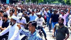 গুলশানে ‘জয় বাংলা’ স্লোগানে মিছিল: কারাগারে ৯ আসামি