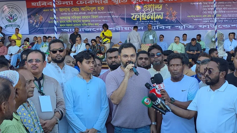 প্রধানমন্ত্রী তারেক রহমান খেলাধুলাকে সর্বোচ্চ গুরুত্ব দিচ্ছেন: ক্রীড়া প্রতিমন্ত্রী আমিনুল হক
