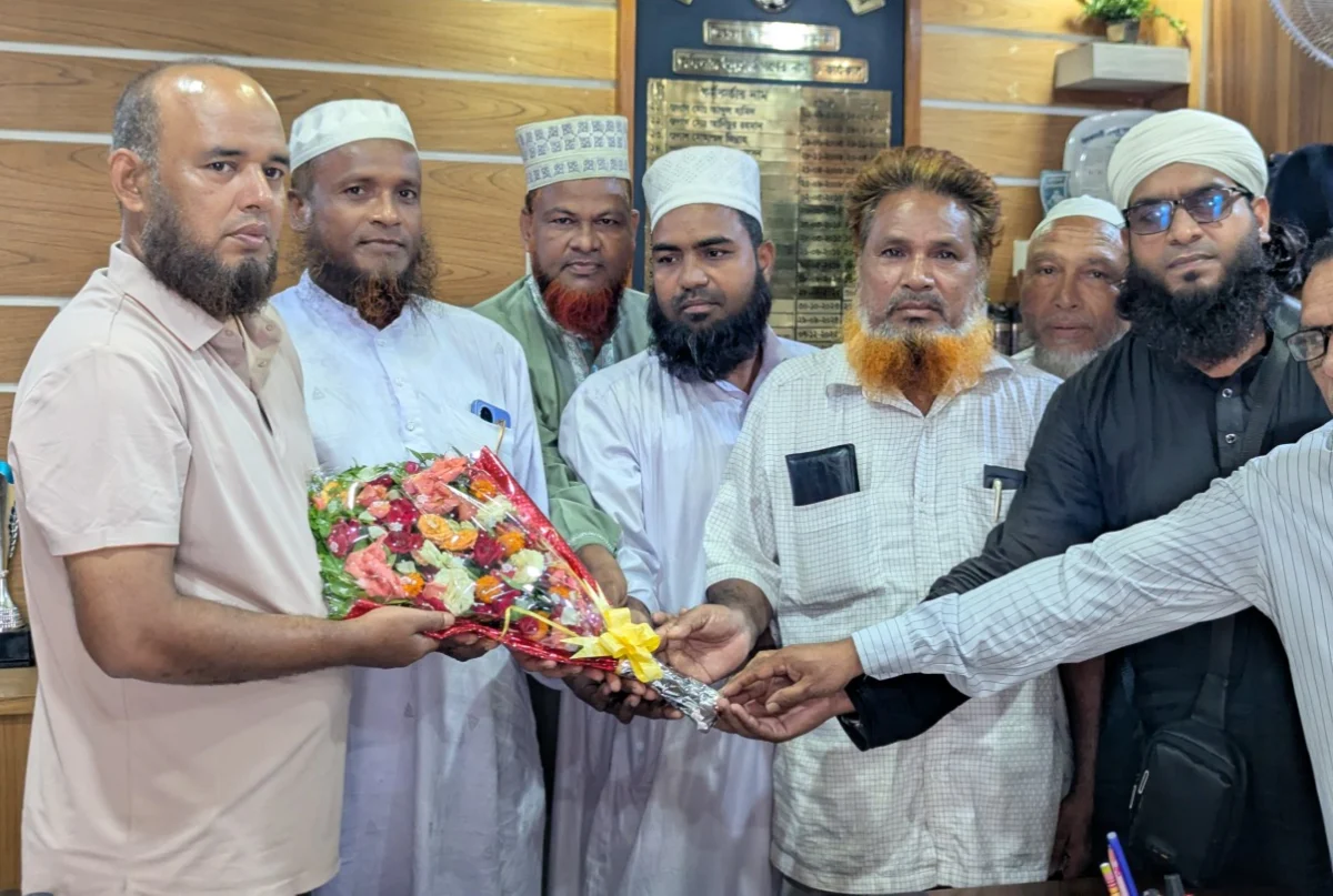 ডিমলায় নবাগত ওসিকে জমিয়তে উলামায়ে ইসলামের শুভেচ্ছা