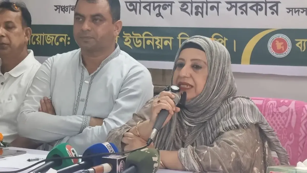 আওয়ামী লীগ প্রতিজনের ঘাড়ে ১ লাখ ২৯ হাজার টাকা ঋণ রেখে পালিয়েছে: শিরিন সুলতানা