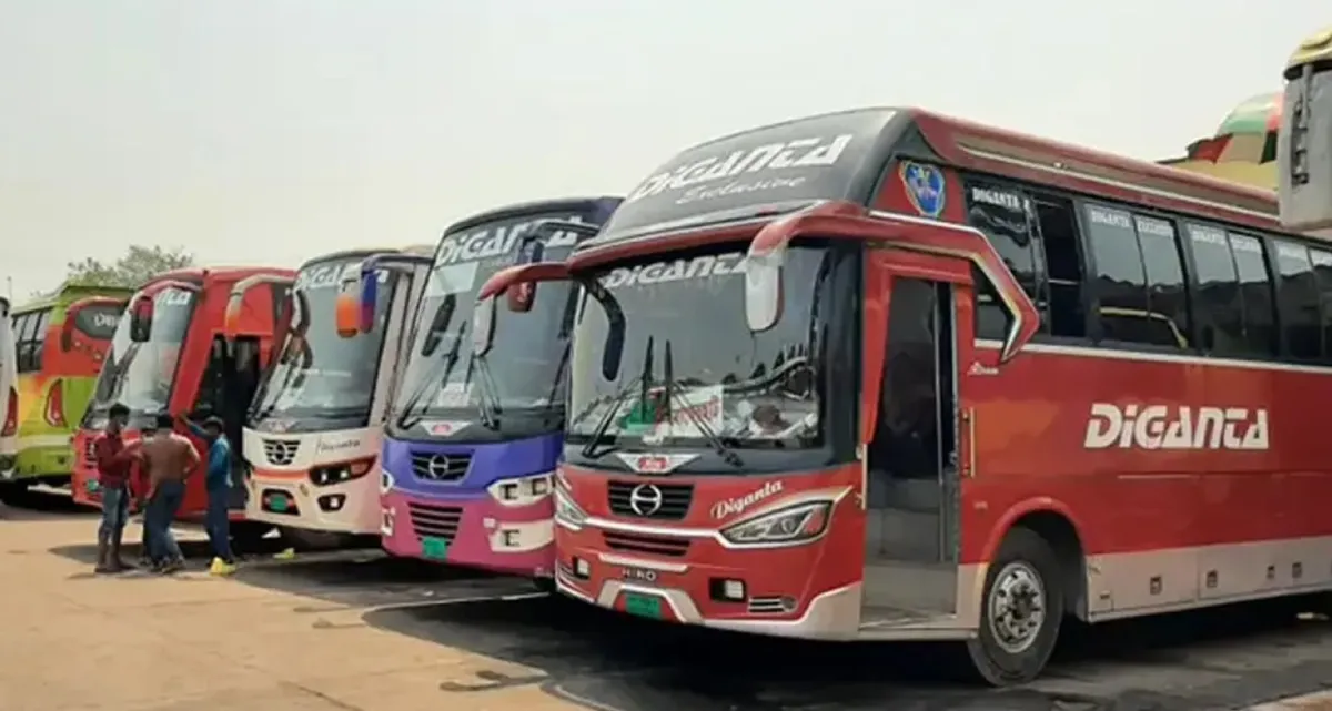 দূরপাল্লা ও রাজধানীসহ শহরে যত বাড়ল বাস ভাড়া