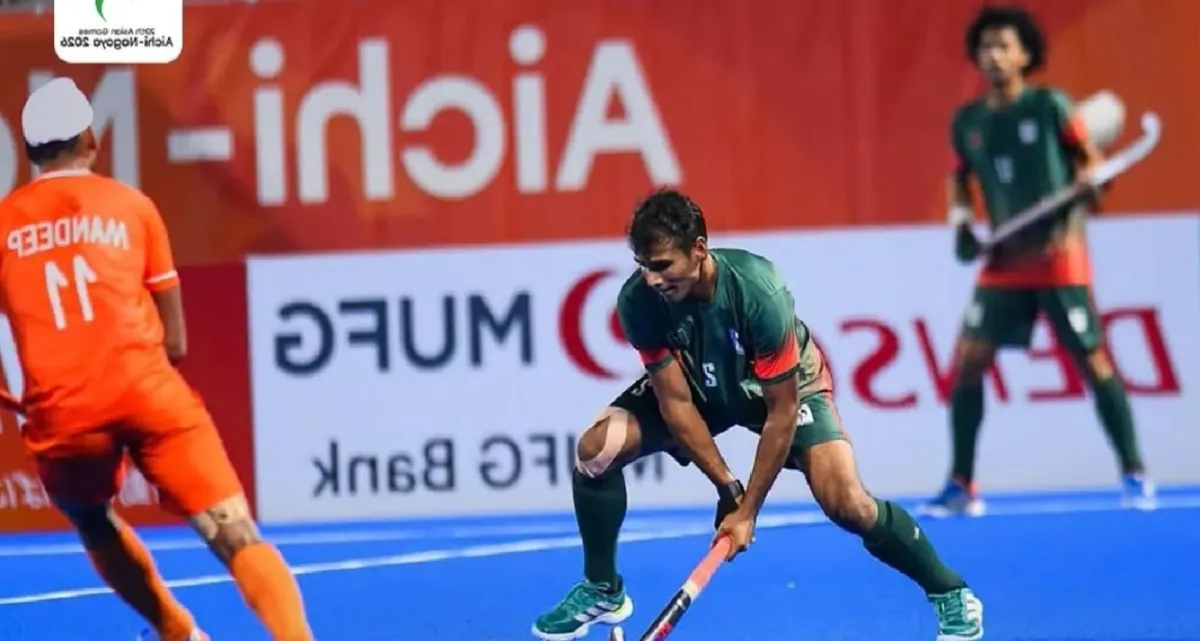 ১০-০ গোলে শেষ হলো ভারত-বাংলাদেশের খেলা