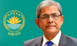 বিশিষ্ট রাজনৈতিক ব্যক্তিত্ব তোজাম্মেল হোসেন খানের মৃত্যুতে রাষ্ট্রপতির শোক
