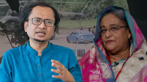শেখ হাসিনাকে সরকার ‘ধরে আনতে’ চায় বলে মন্তব্য করেছেন প্রধানমন্ত্রীর তথ্য উপদেষ্টা ডা. জাহেদ